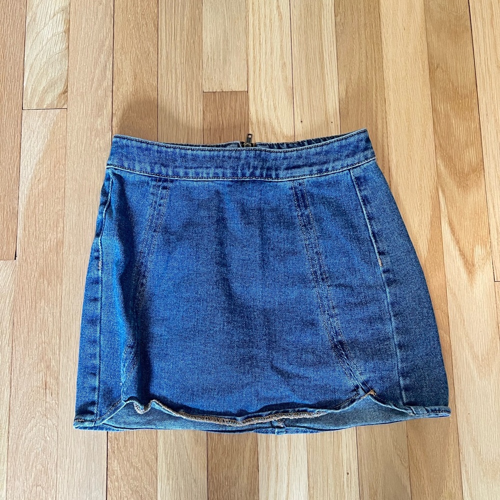 Pacsun Denim Mini Skirt